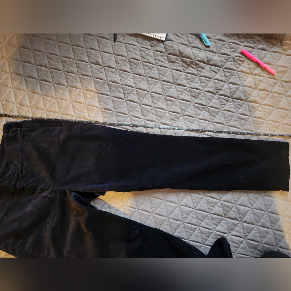 Talbots Velvet Navy Women's Pants-Size 6 Petit - Picture 11 of 12
